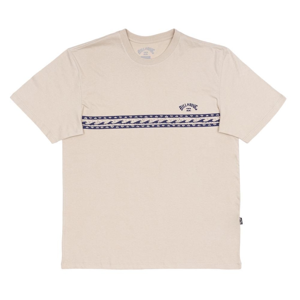 Imagem 3 do produto Camiseta Billabong Wave Stripe Sm25 Masculina Areia