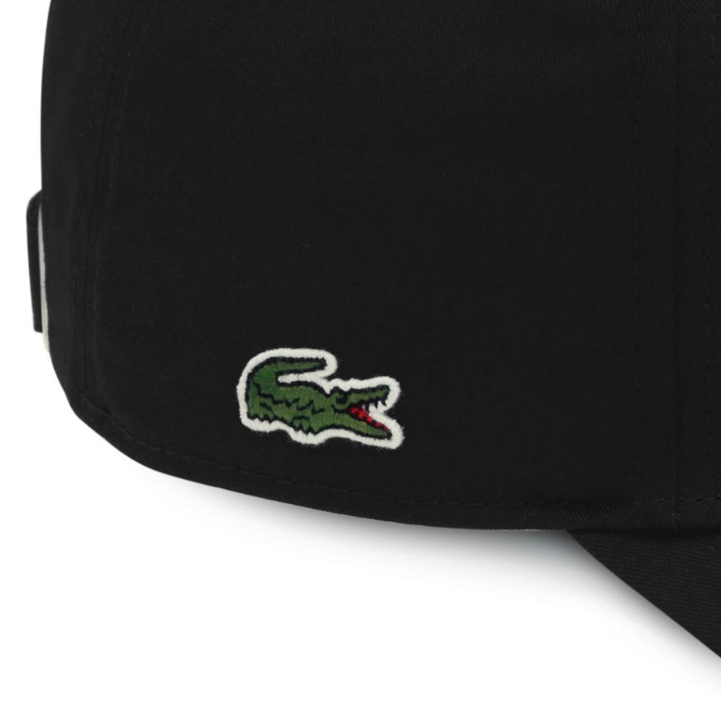 Imagem 5 do produto Boné Lacoste Rk0342 Core Essentials Bordado 3D - Strapback - Adulto