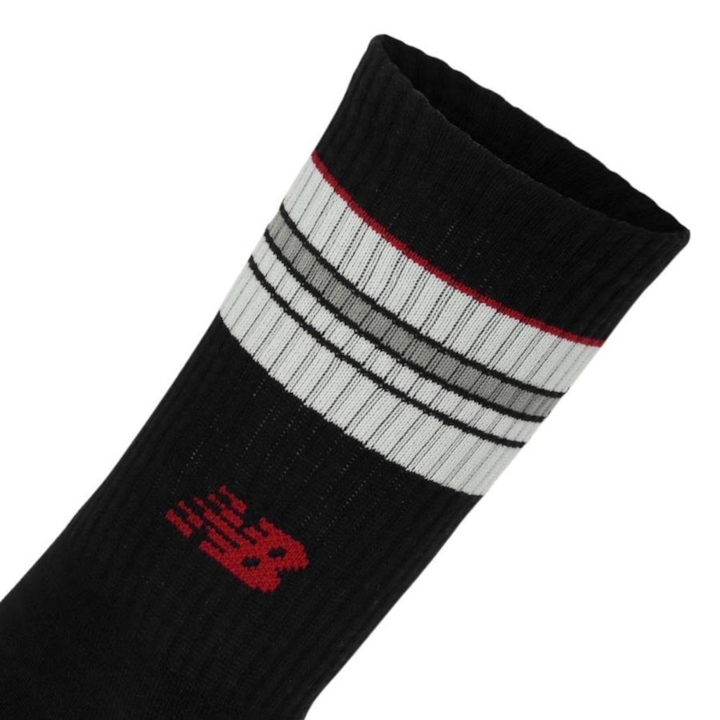 Imagem 2 do produto Meia Cano Alto New Balance Listrada - Masculina