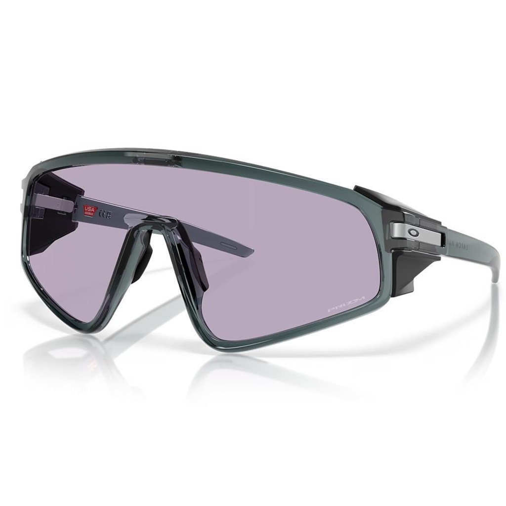 Óculos de Sol Oakley Latch Panel Crystal Prizm Slate - Unissex