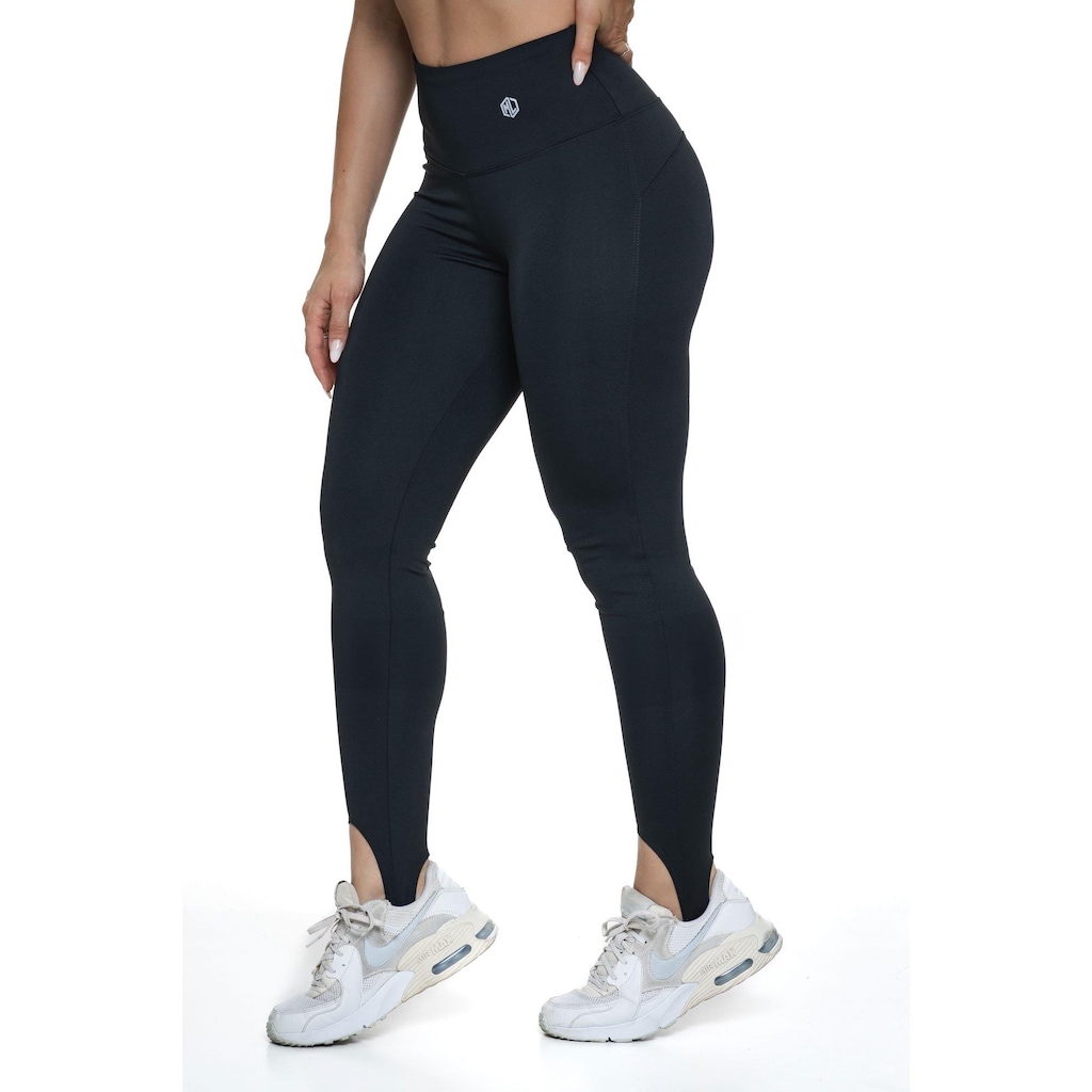 Imagem 3 do produto Calça Legging Manalinda com Pezinho Básico - Feminina
