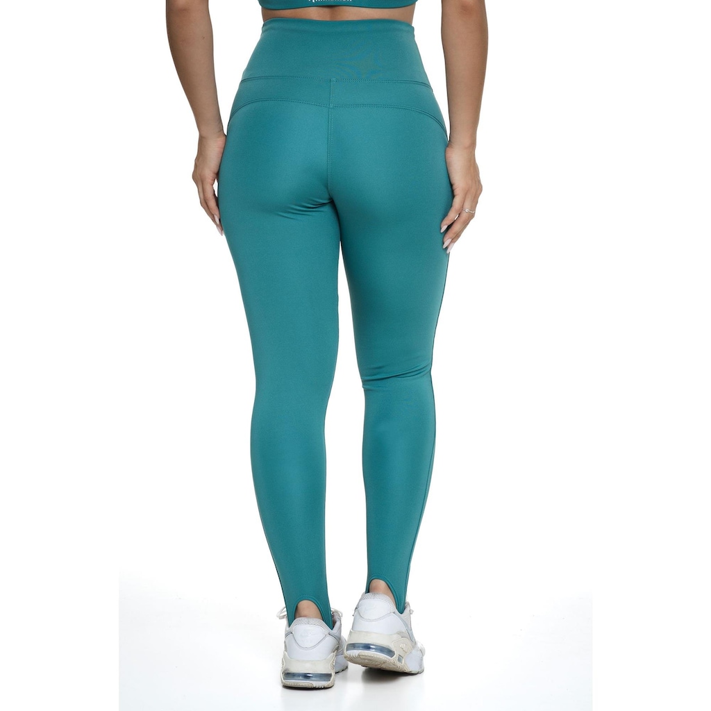 Imagem 3 do produto Calça Legging Manalinda com Pezinho Básico - Feminina