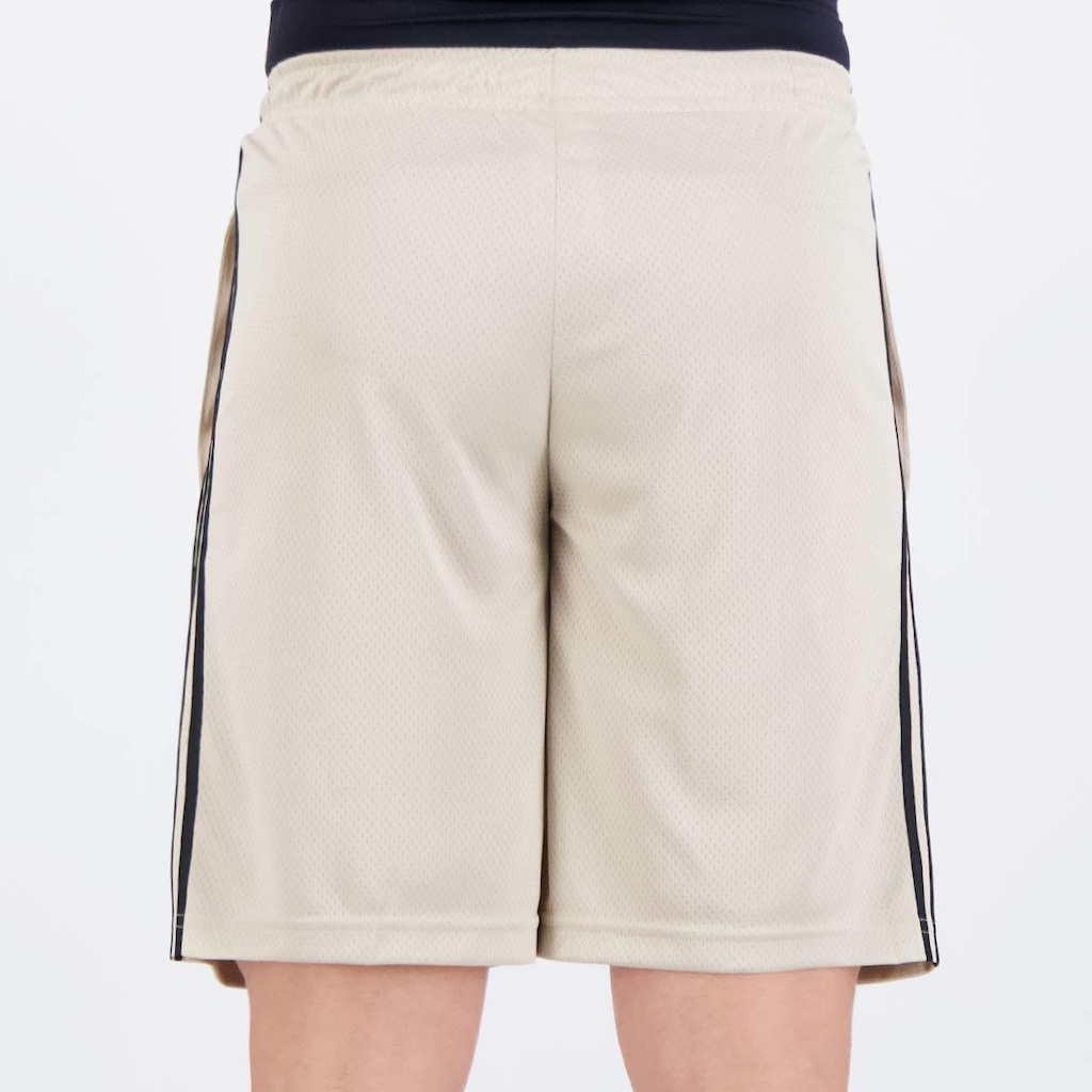 Imagem 4 do produto Bermuda adidas 3 Listras Bege - Masculina