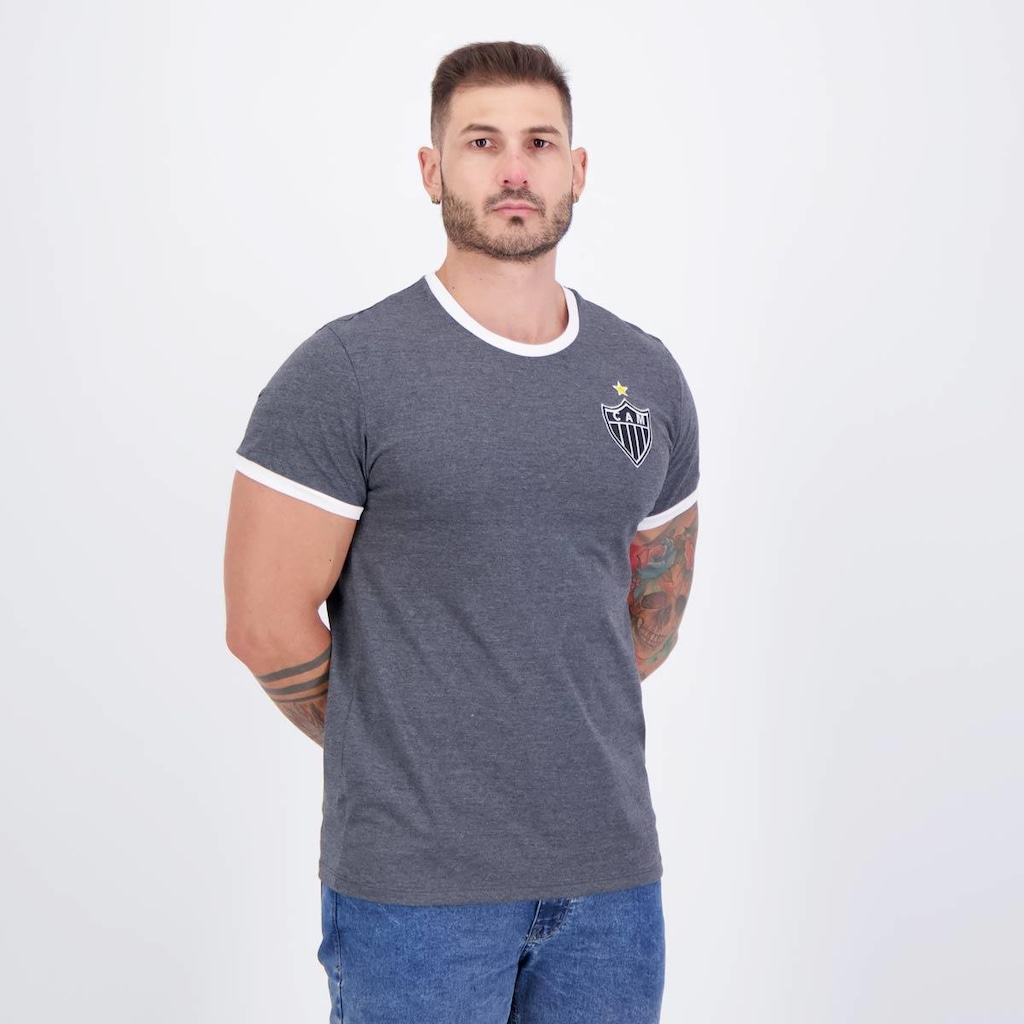 Imagem 2 do produto Camisa Atlético Mineiro Bucolic Cinza Mescla