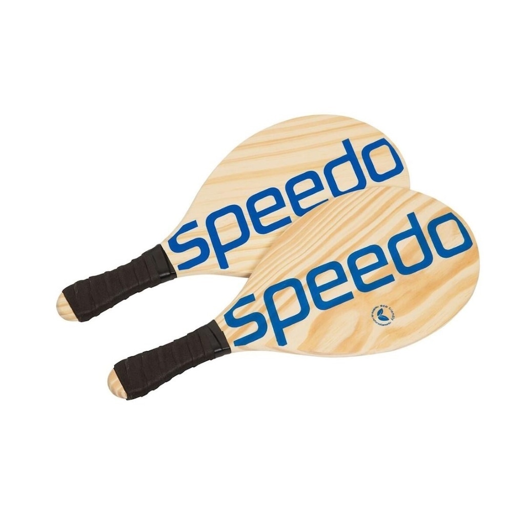 Imagem 2 do produto Kit 2 Raquetes + 1 Bola Frescobol Speedo - Unissex
