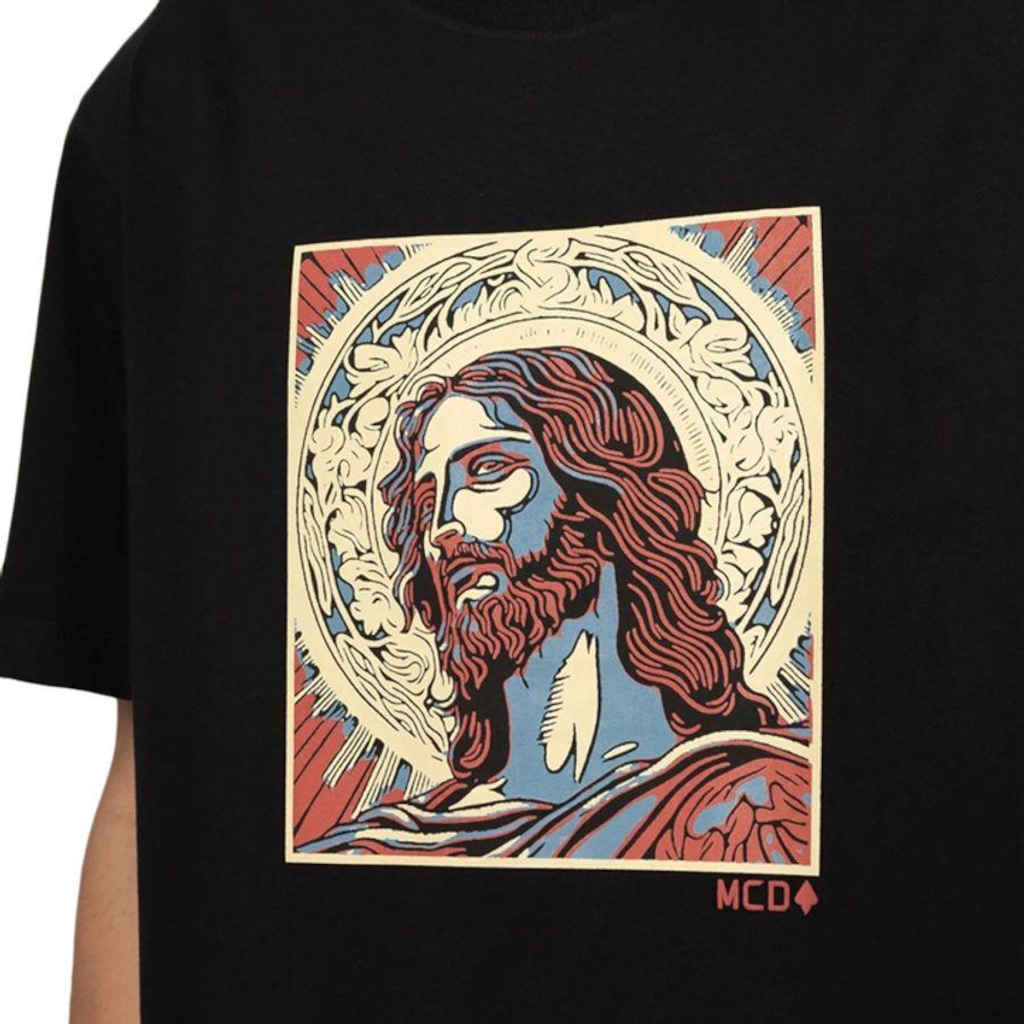 Imagem 2 do produto Camiseta Masculina MCD Cristo - MCD - Masculino