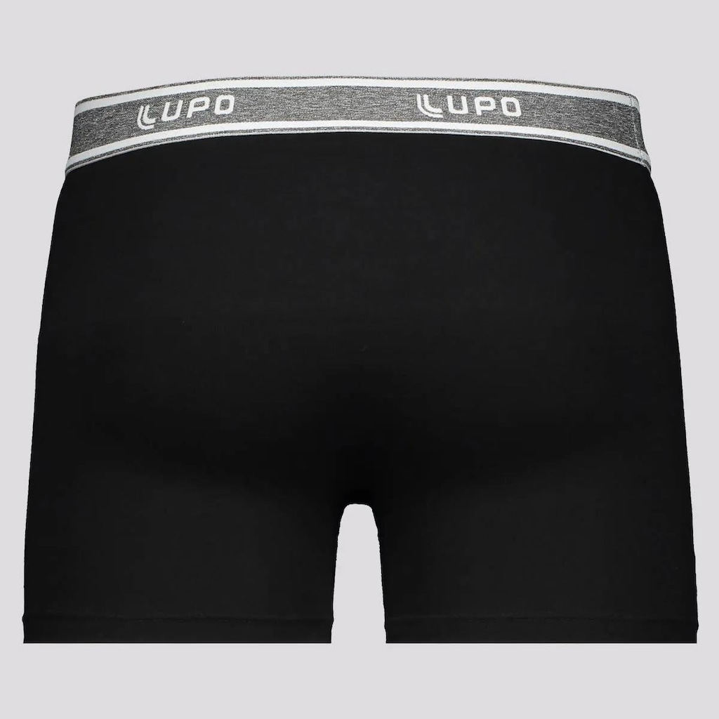 Imagem 3 do produto Cueca Boxer Lupo Basic Algodão com Elastano - 3 Unidades