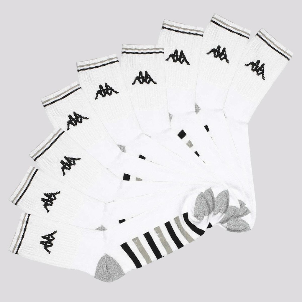 Meia Cano Médio Kappa Comfort Adulto - 9 Pares