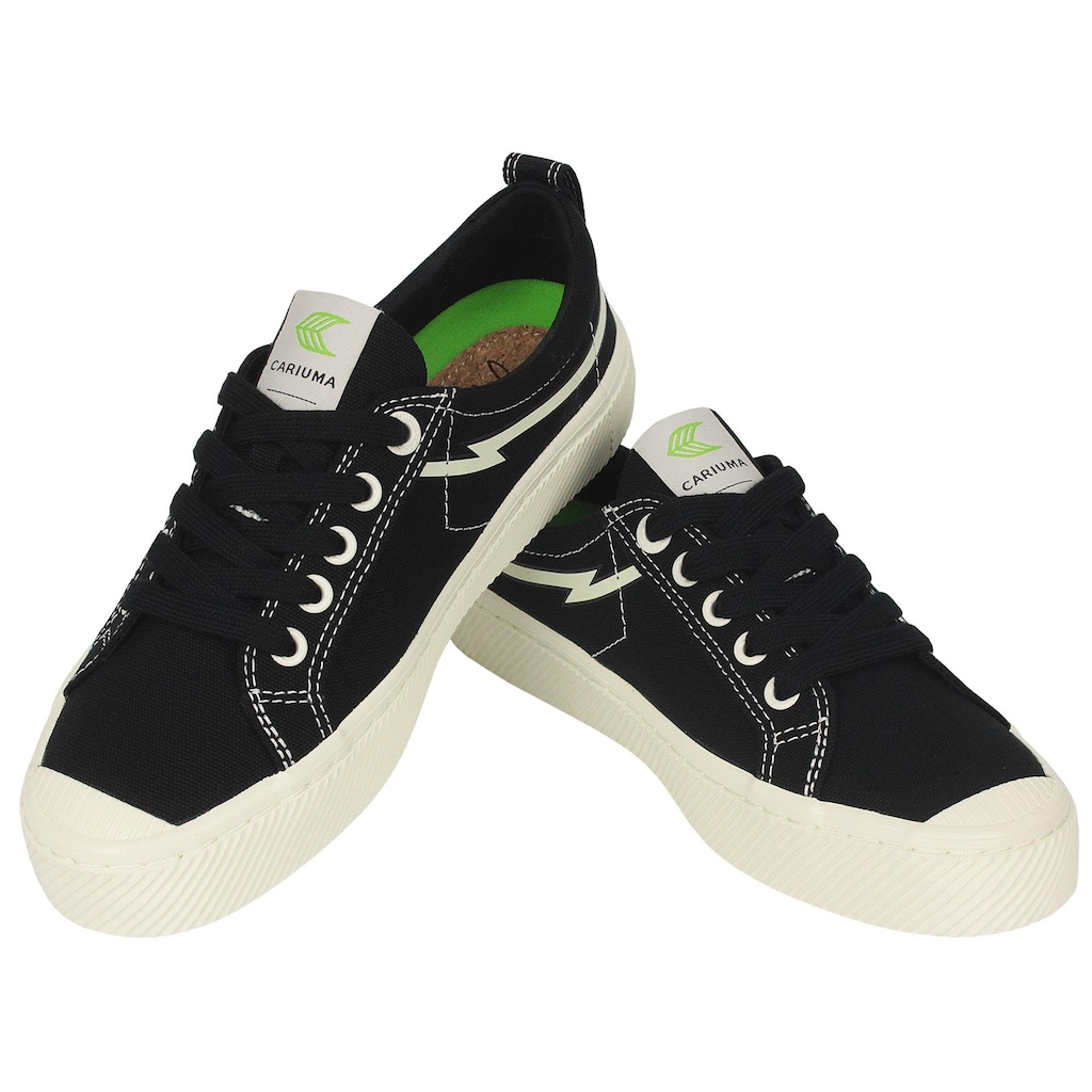 Imagem 2 do produto Tênis Cariuma Oca Low Gerry Lopez Black Canvas - Feminino