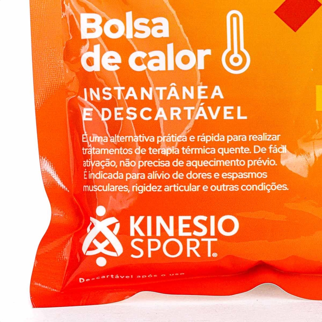 Imagem 2 do produto Bolsa de Calor Instantânea e Descartável Kinesiosport
