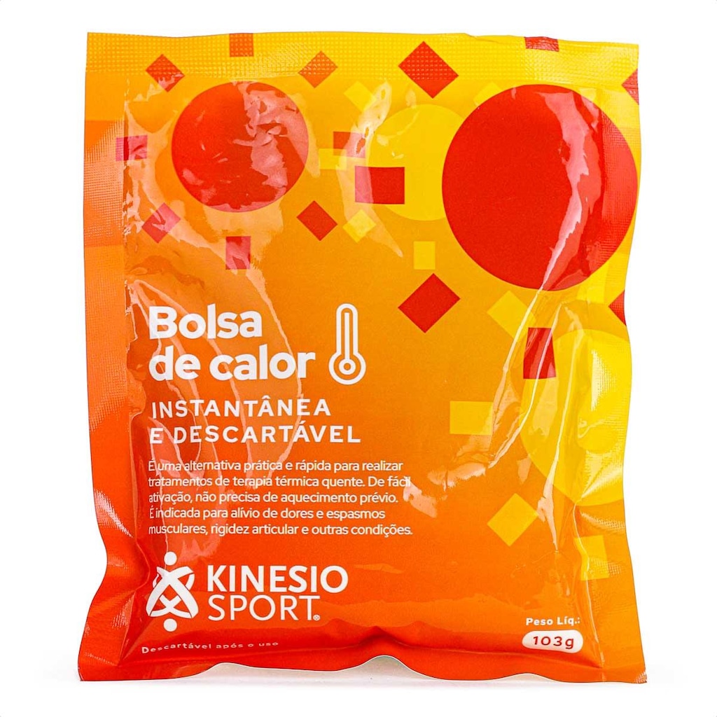 Bolsa de Calor Instantânea e Descartável Kinesiosport