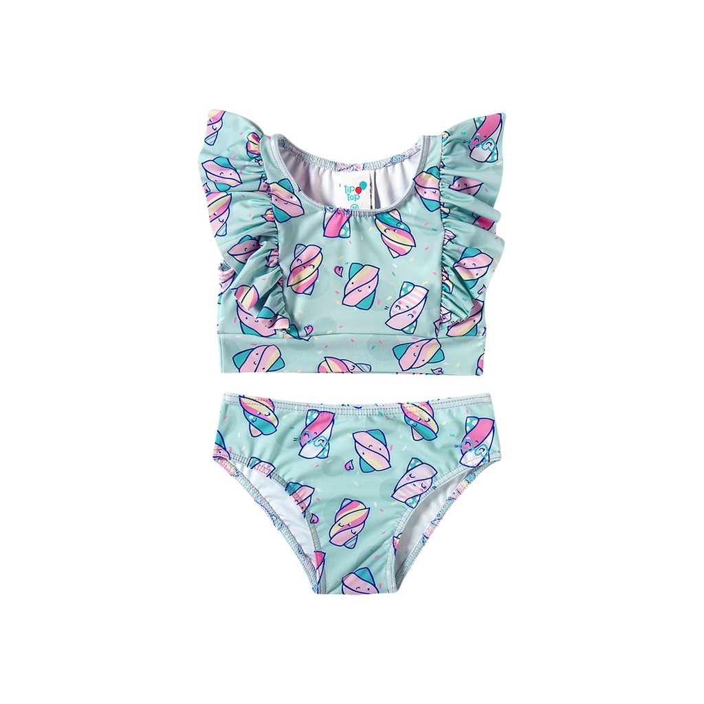 Biquíni Tip Top Infantil Marshmellow Infantil