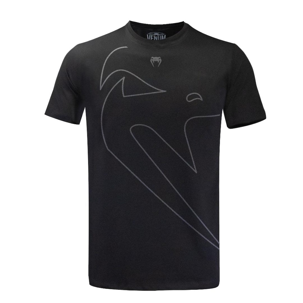 Camiseta Masculina Venum New Giant Classic Preto