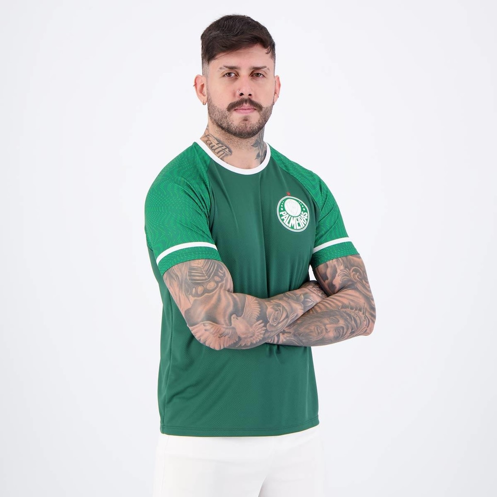 Imagem 2 do produto Camisa Palmeiras Verdão Escudo Verde