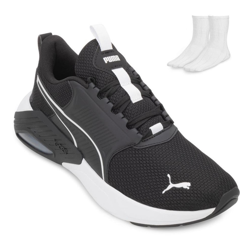 TÊNIS PUMA RUNNING X-CELL NOVA + PAR DE MEIA - MASCULINO - Foto 1