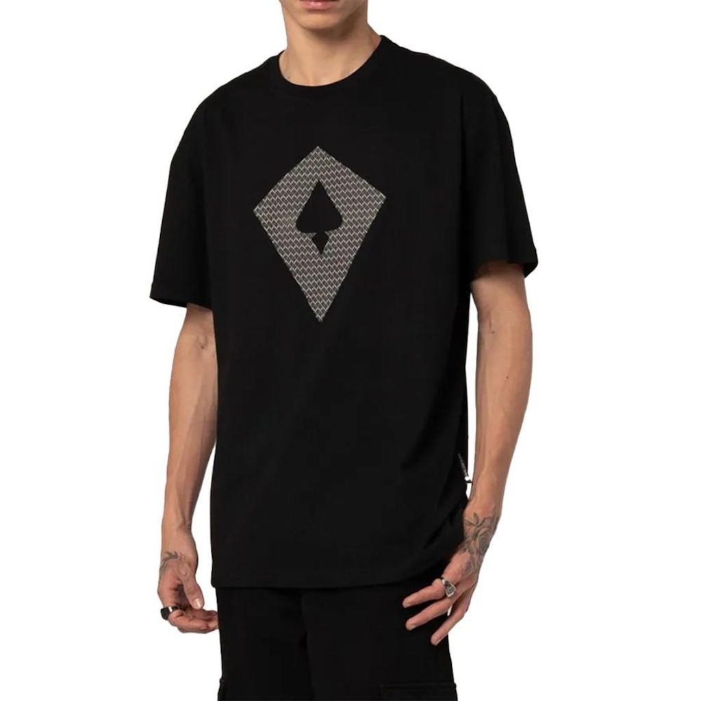 Camiseta Mcd Pipa Texturizada Relevo - Masculina