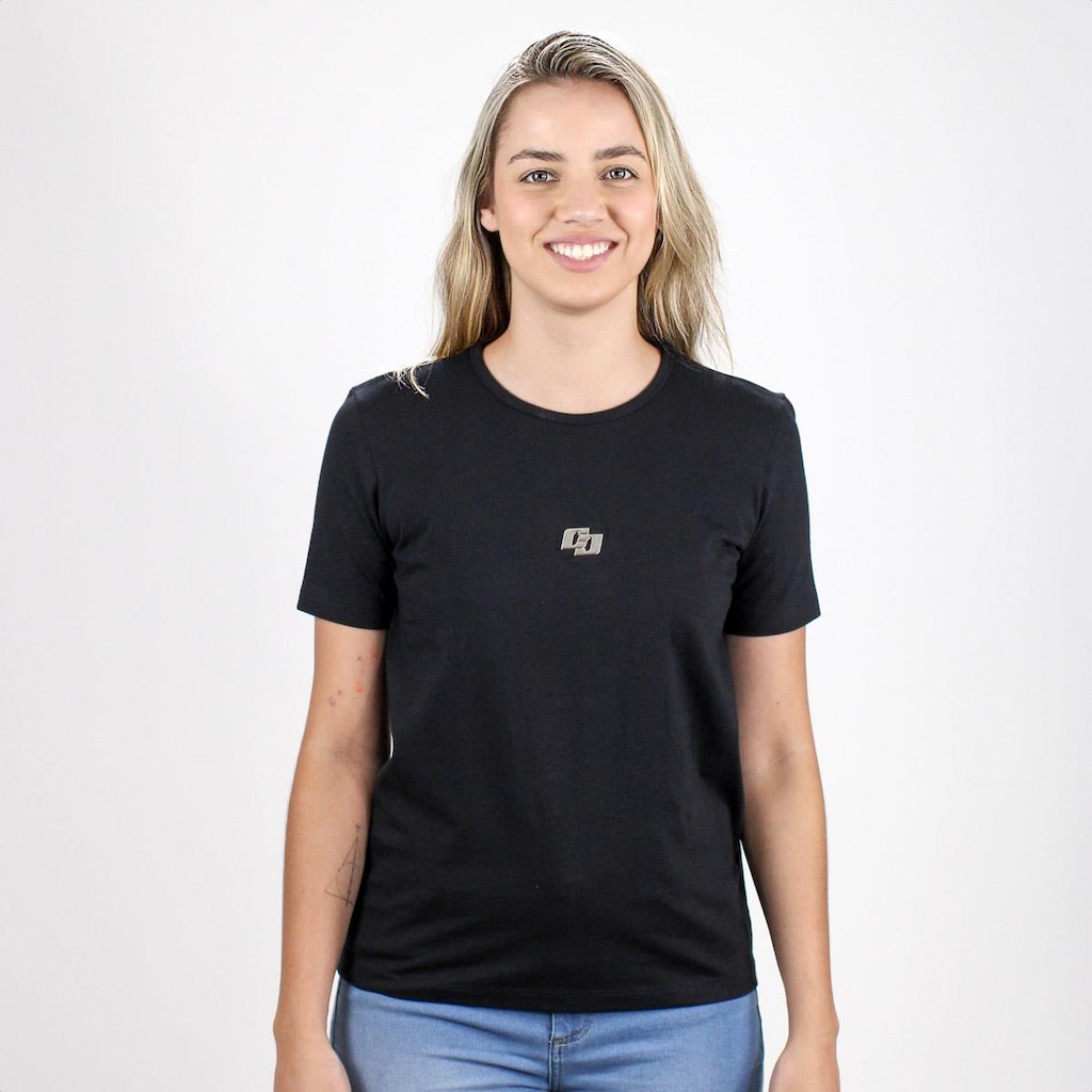 Camiseta Colcci Basics Logomania - Feminina