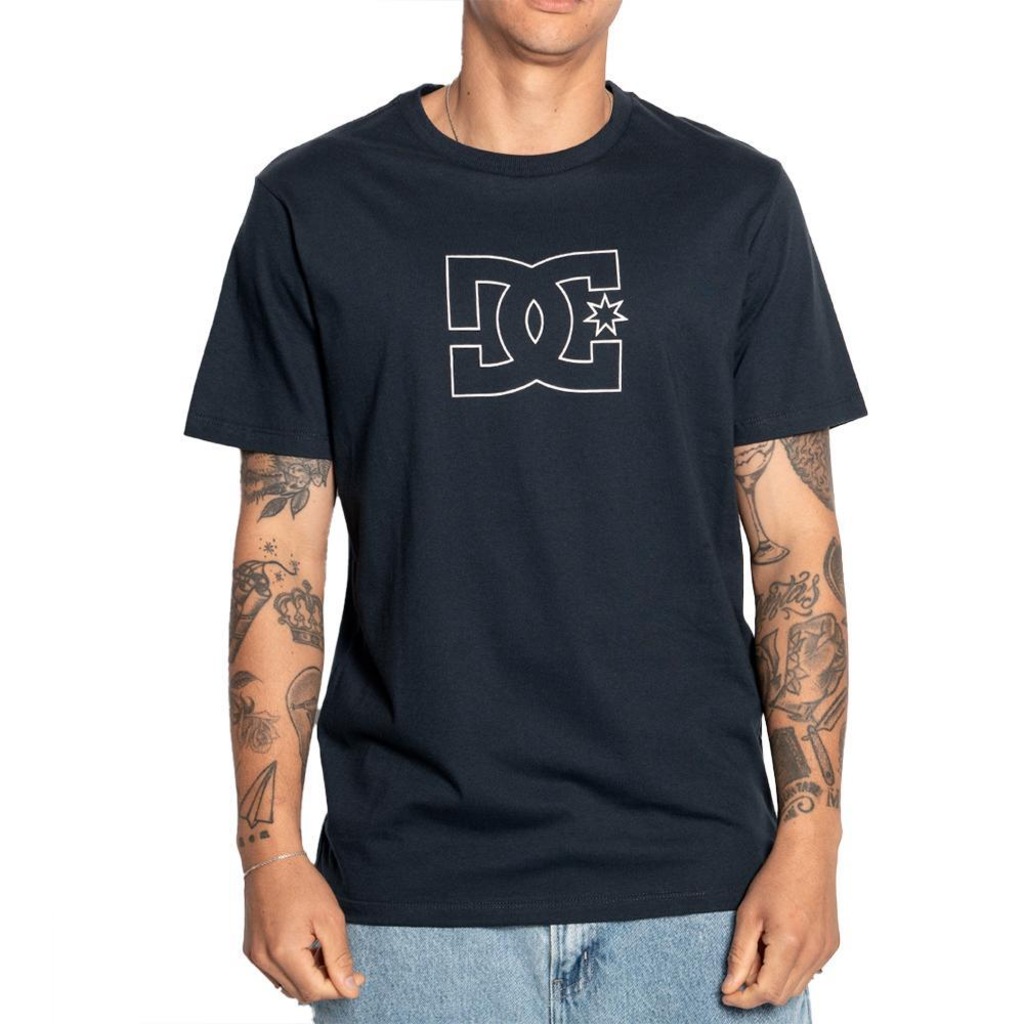 Camiseta Dc Shoes Dc Outline Star - Masculina