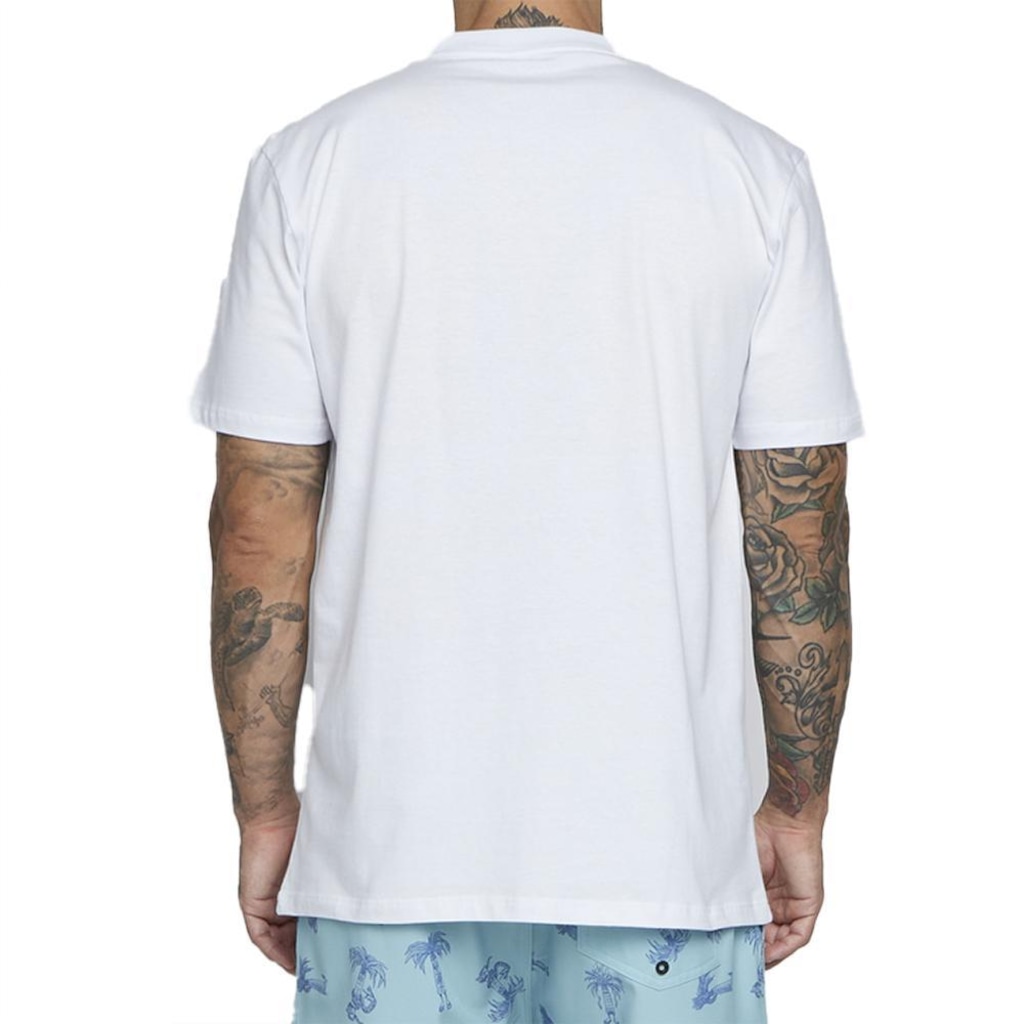 Imagem 2 do produto Camiseta Rvca Rainbow Skull Sm25 Masculina