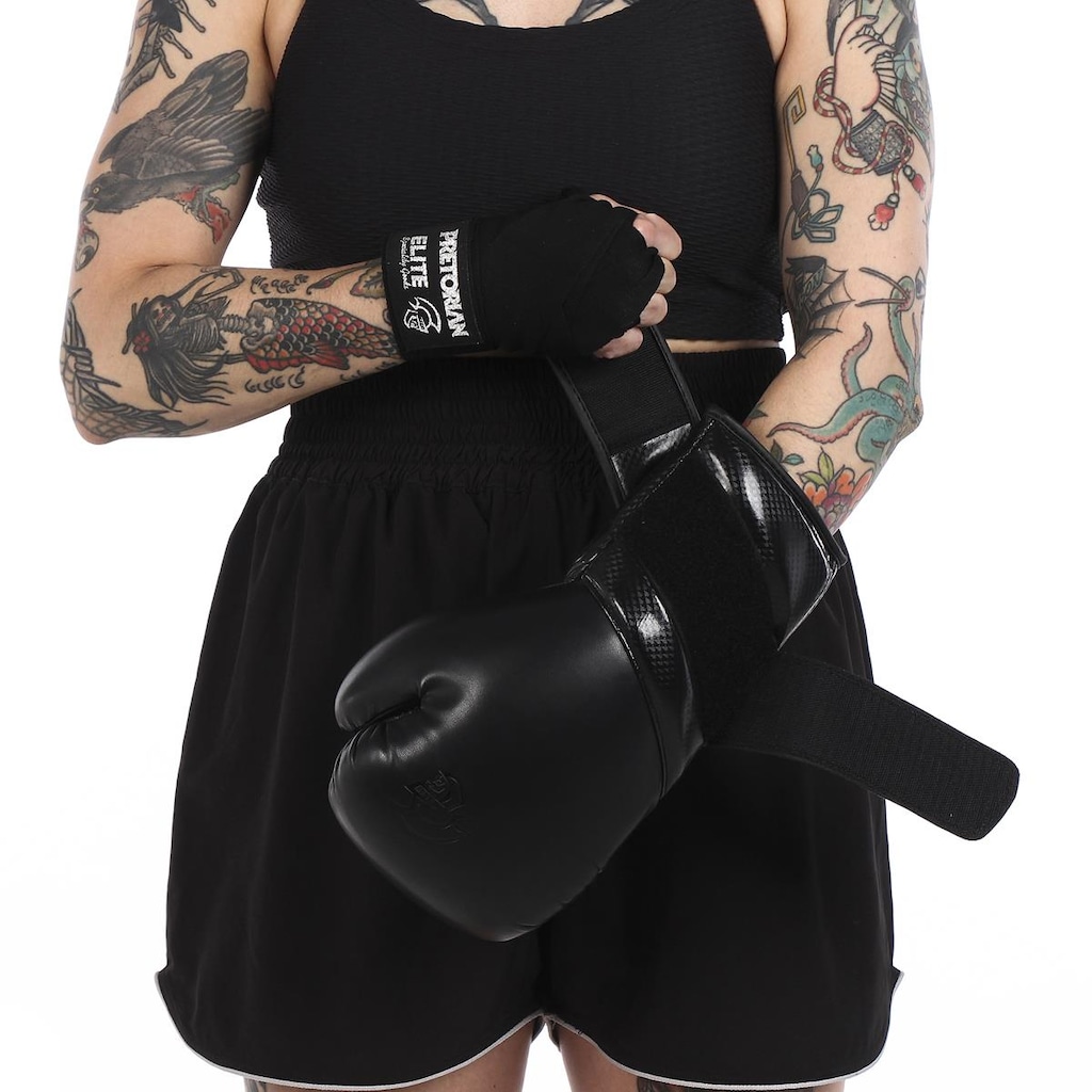 Imagem 5 do produto Kit Luva de Boxe e Muay Thai Elite Pretorian