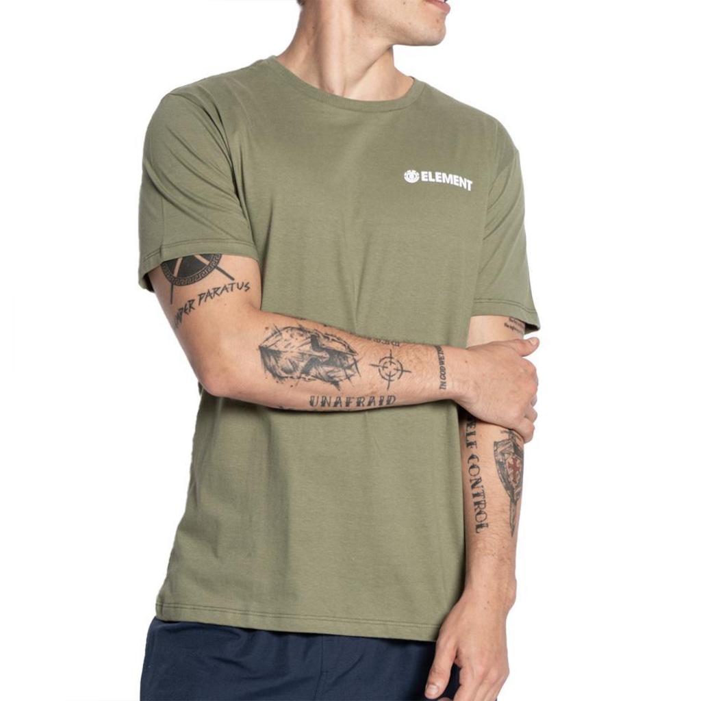 Camiseta Element Blazin Chest Color - Masculina