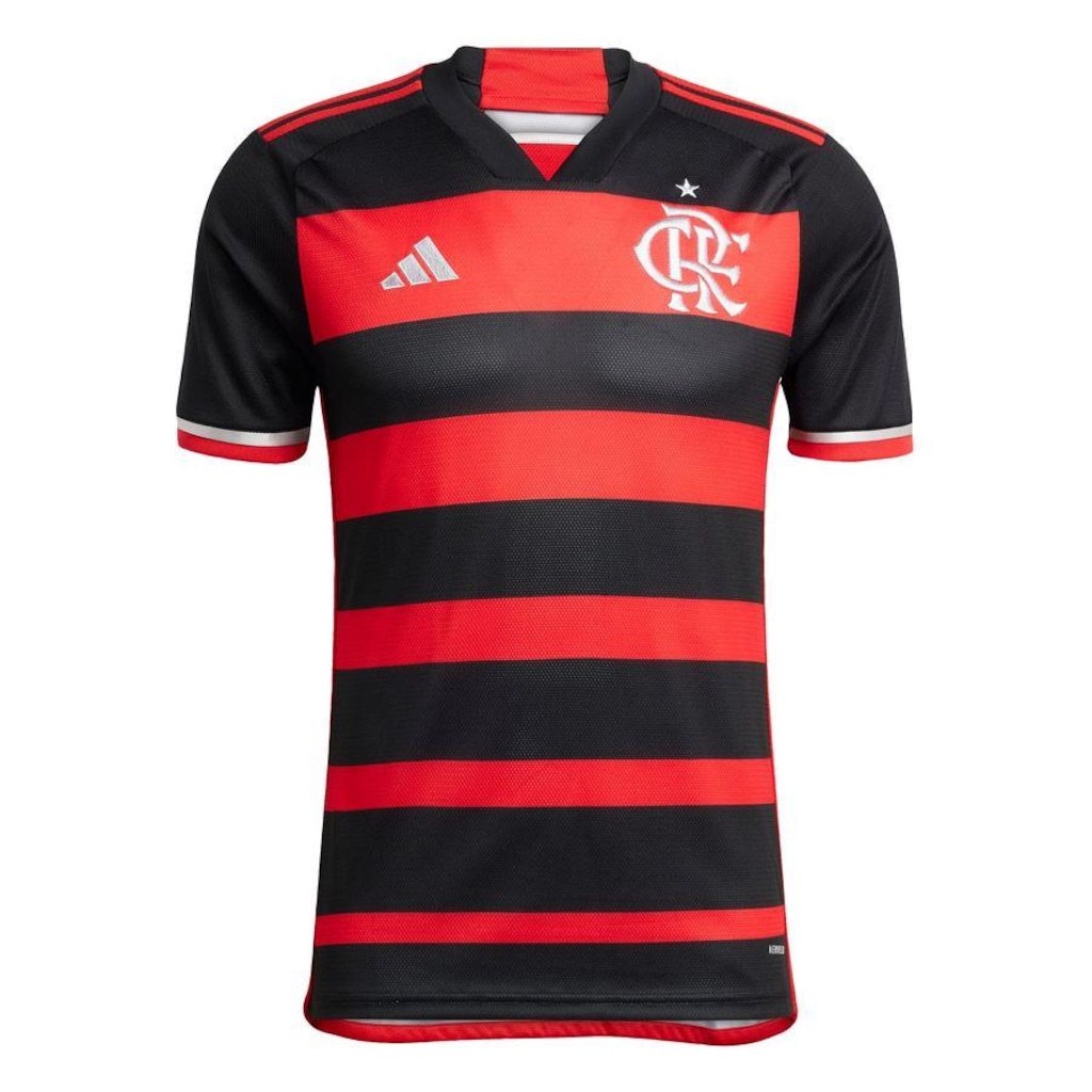 Camisa Flamengo I 24 - adidas - Homem - Foto 1