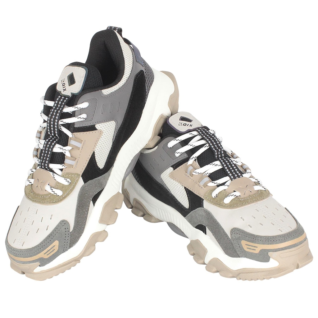 Imagem 3 do produto Tênis Qix Trek Beige Graphite - Adulto