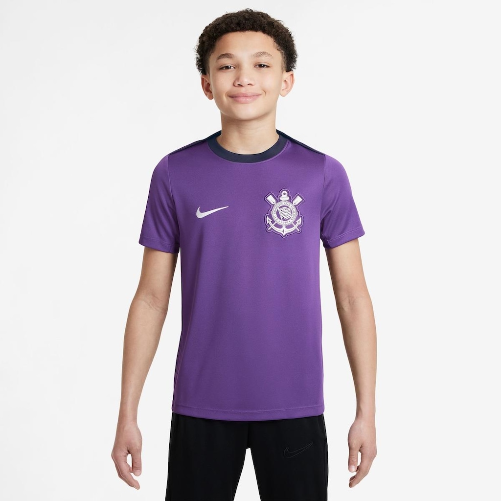 Camisa do Corinthians Treino 2025 Nike - Infantil
