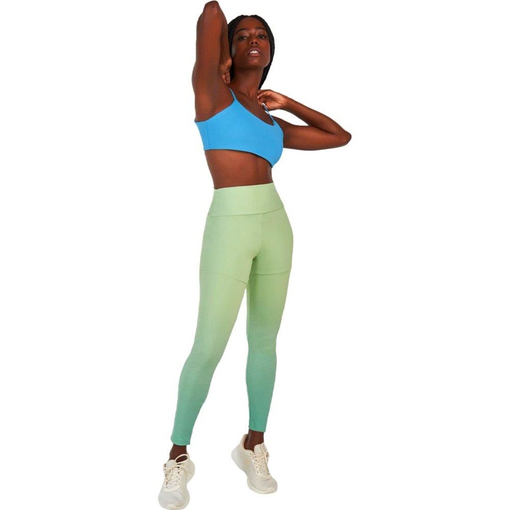 Calça Legging Alto Giro Degrade Feminina