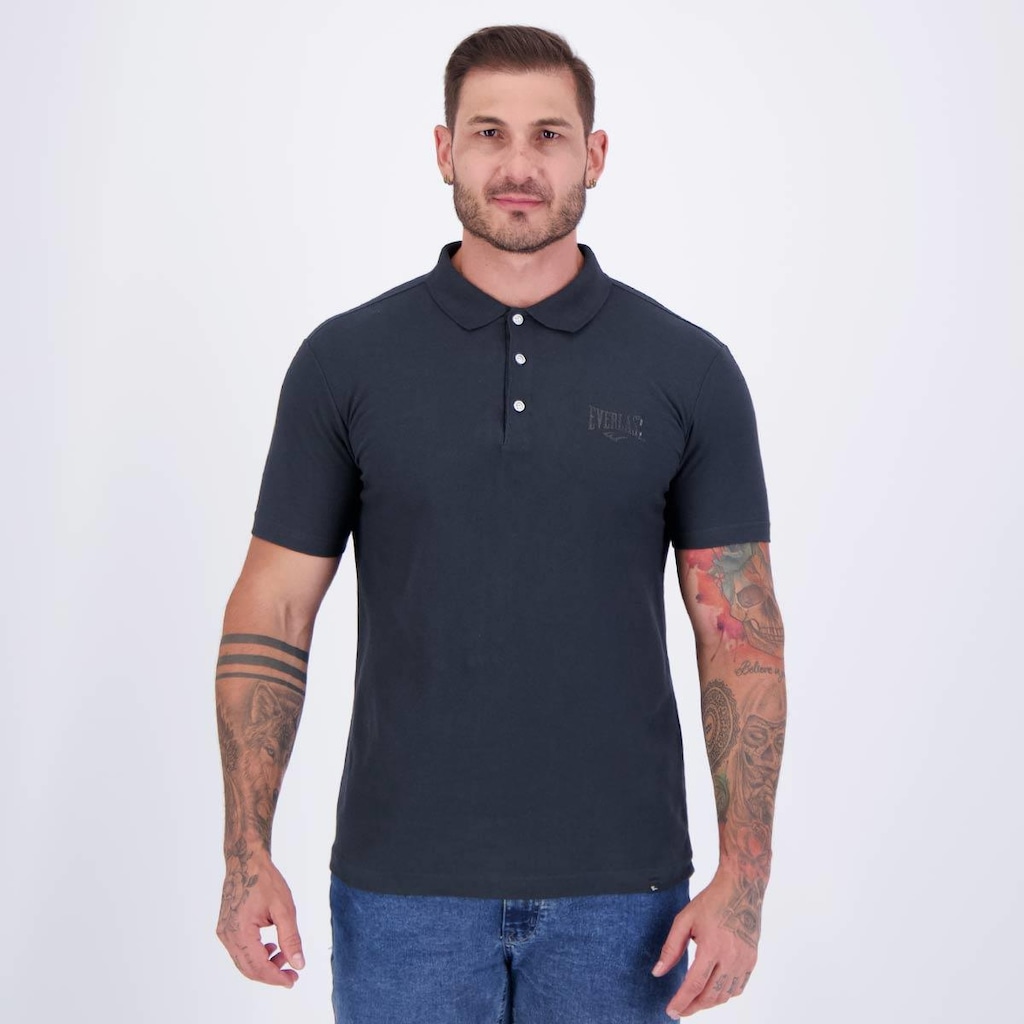 Camiseta Polo Everlast Basic - Masculino