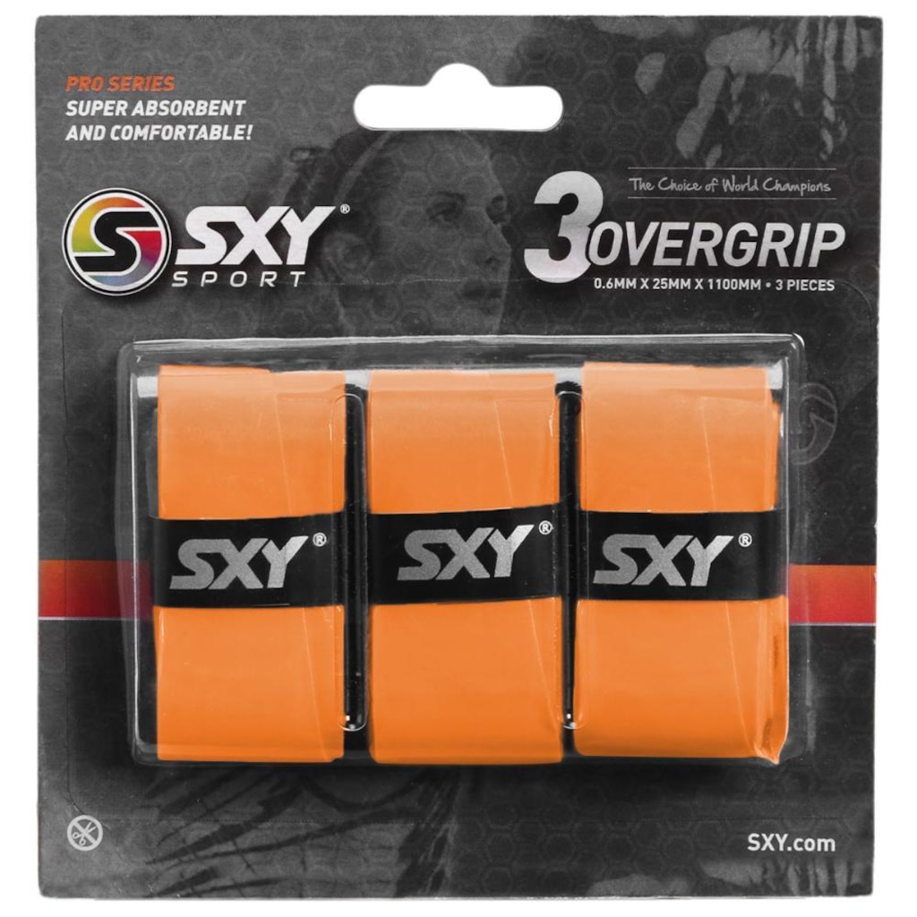 Overgrip Sexy Pro Serie com 3 Unidades