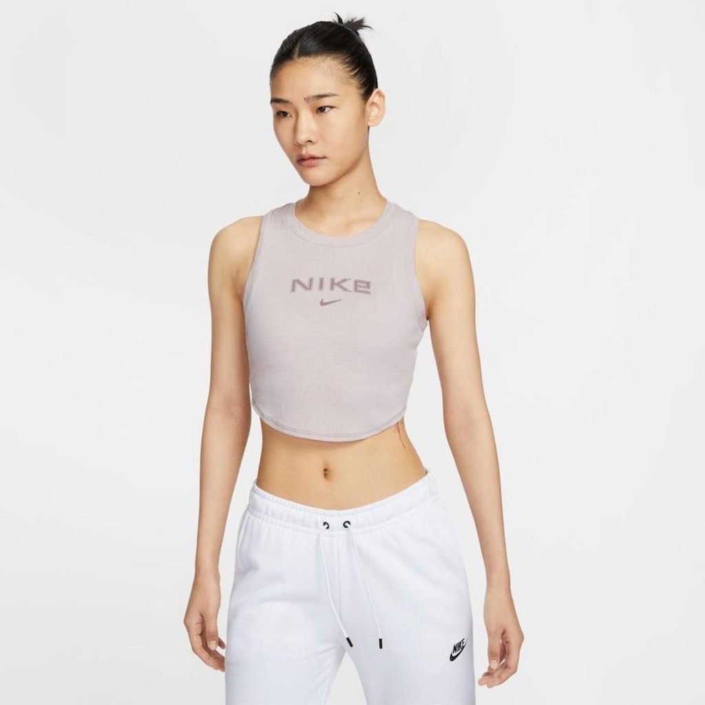 Camiseta Regata Nike Sportswear Cropped - Feminina