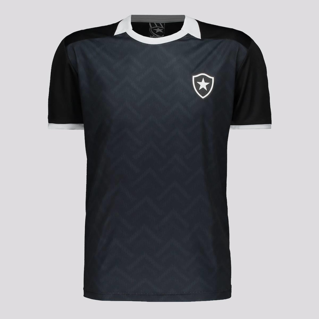 Camisa Botafogo Chalkboard Infantil Preta