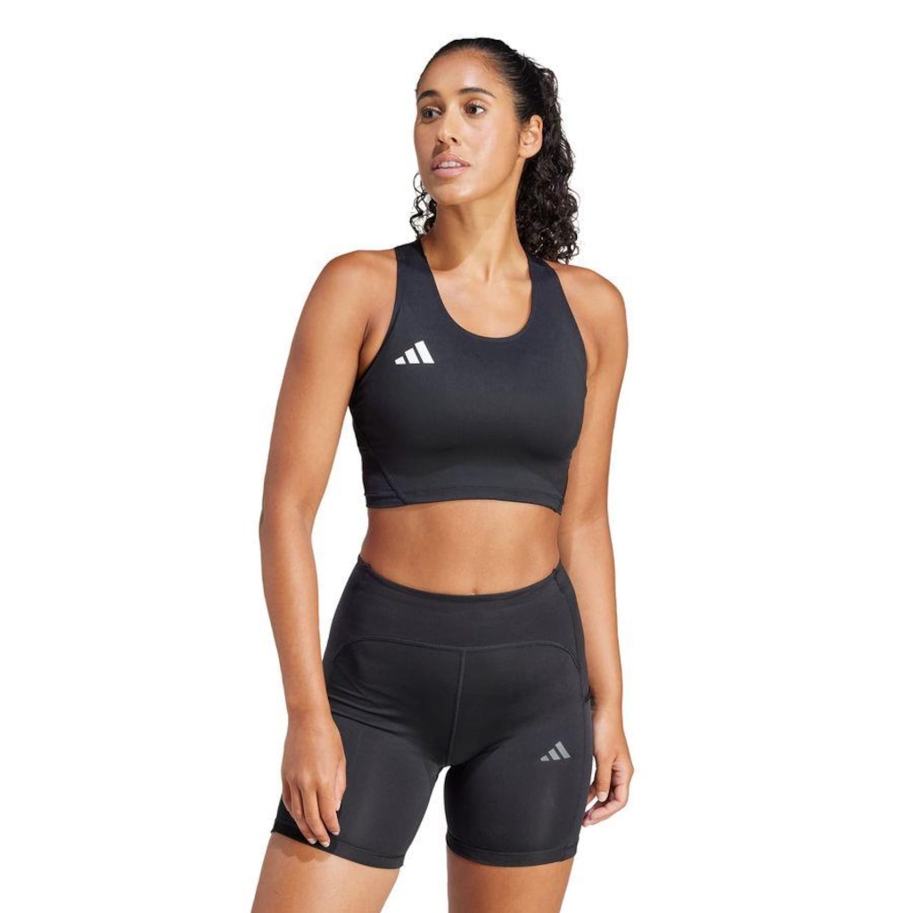 Imagem 2 do produto Top Cropped adidas Corrida Adizero Essentials Feminino