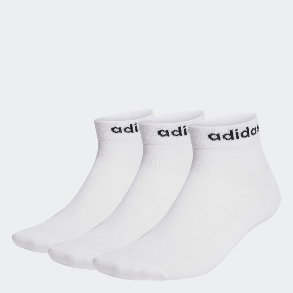 Imagem 2 do produto Kit Meias Finas Linear Ankle com 3 Pares - Adulto