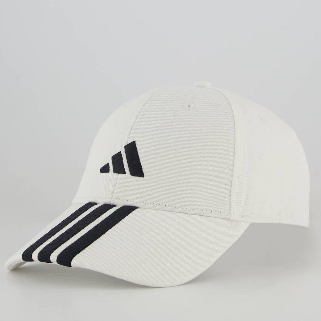 Boné Aba Curva Adidas 3 Listras - strapback - Adulto