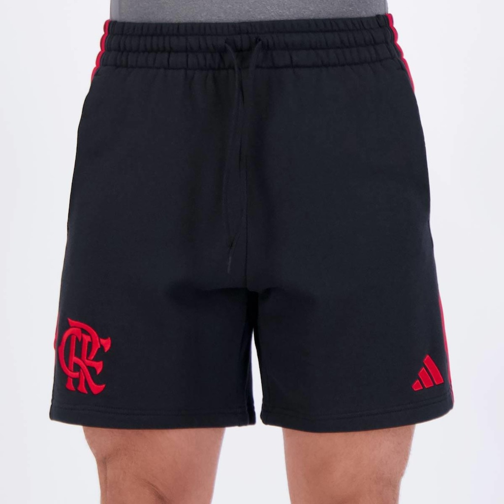 Bermuda Adidas Flamengo Dna 2025 - Masculina