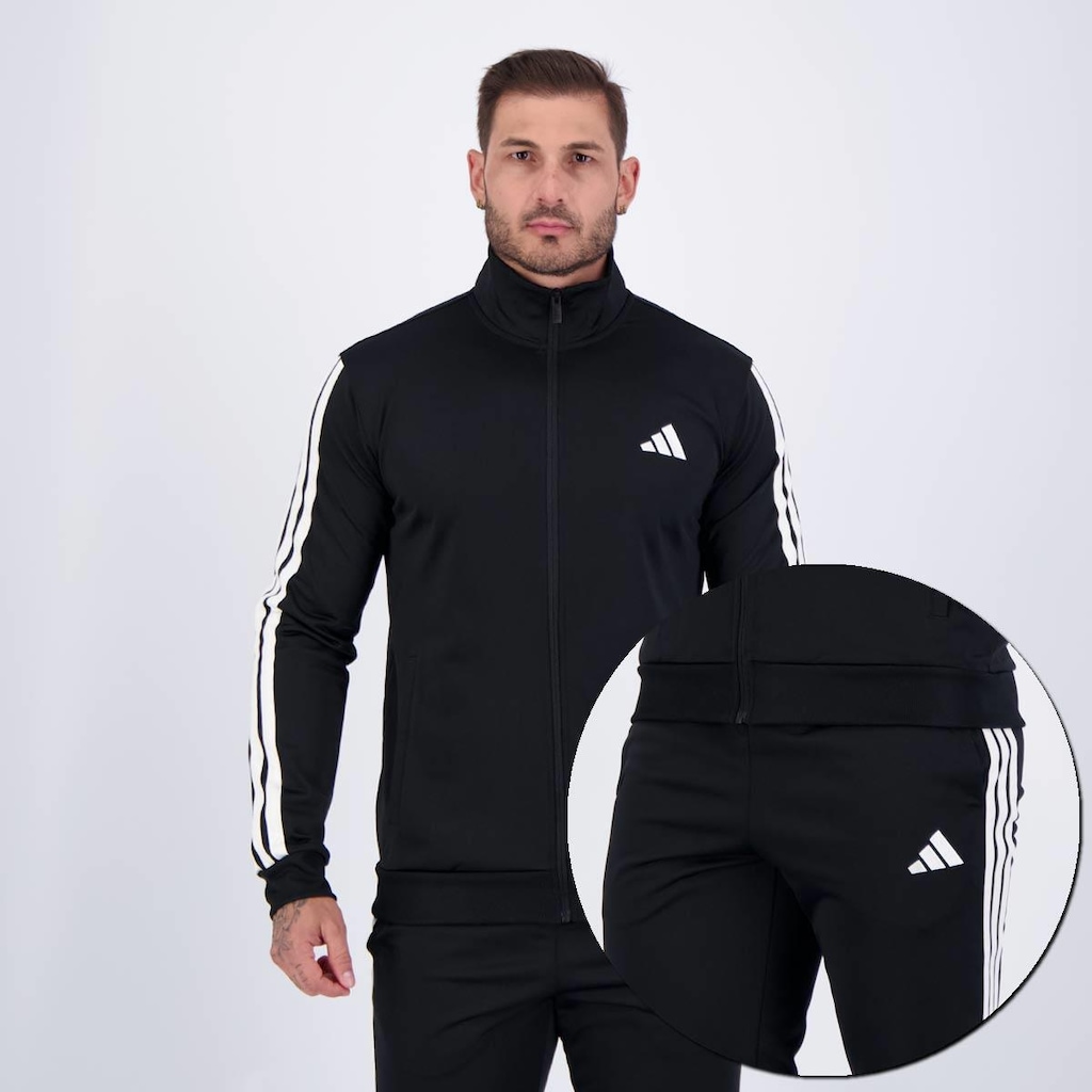 Agasalho Adidas 3 Stripes - Masculino