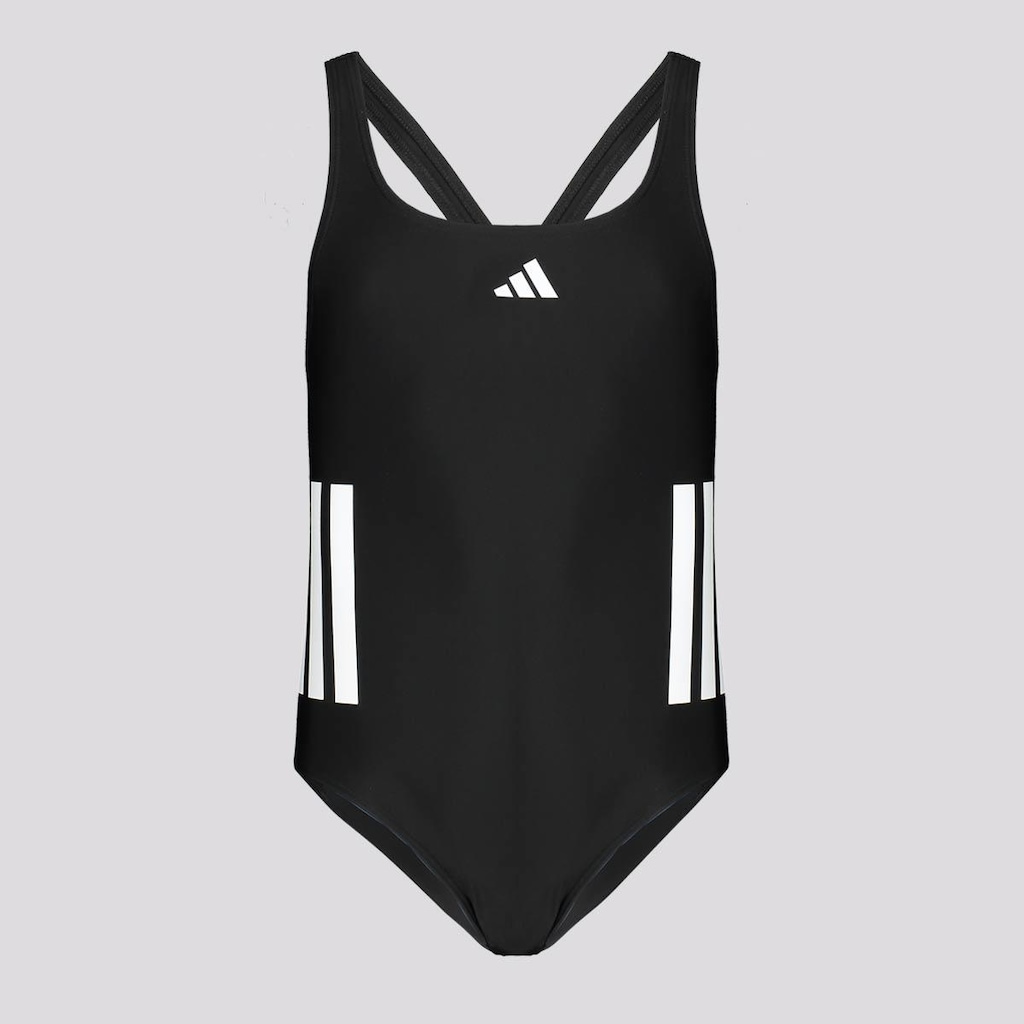 Maiô adidas 3 Listras - Infantil