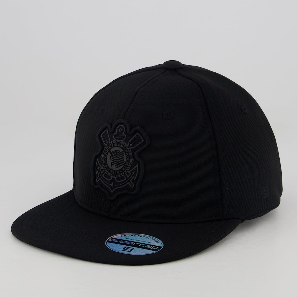 Boné Aba Reta Supercap Corinthians Americano - strapback - Adulto