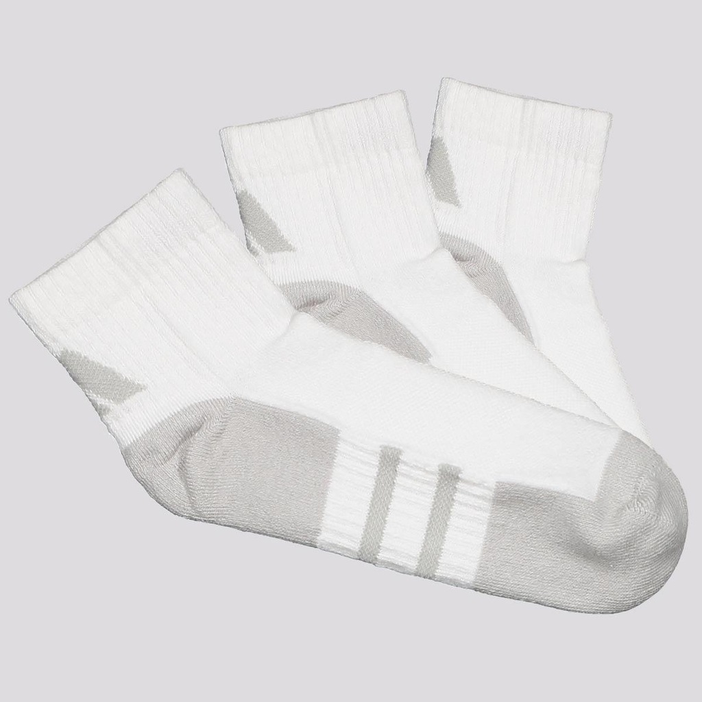 Meia adidas Ess Cano Médio - 3 Pares - Unissex - Foto 1