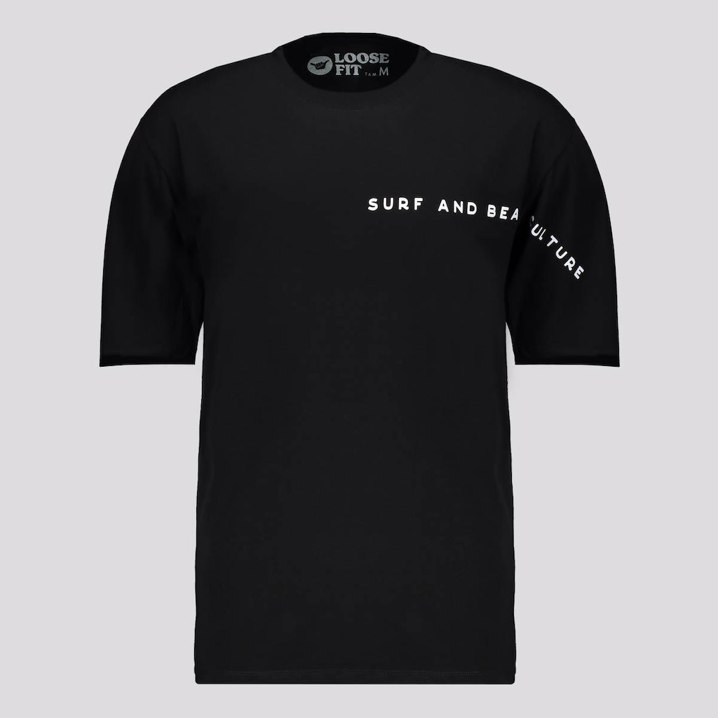 Camiseta Hang Loose Local Preta