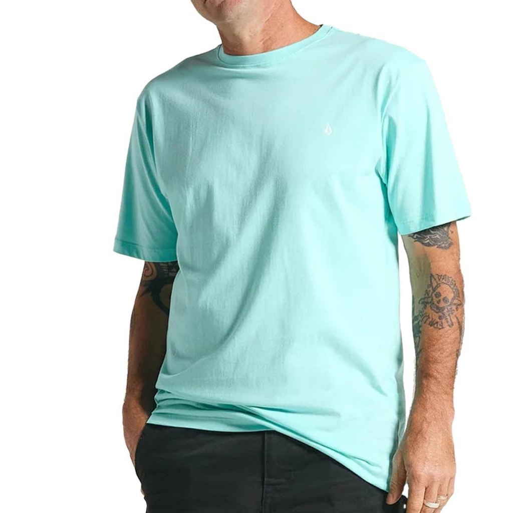 Camiseta Volcom Stone Blanks Masculina