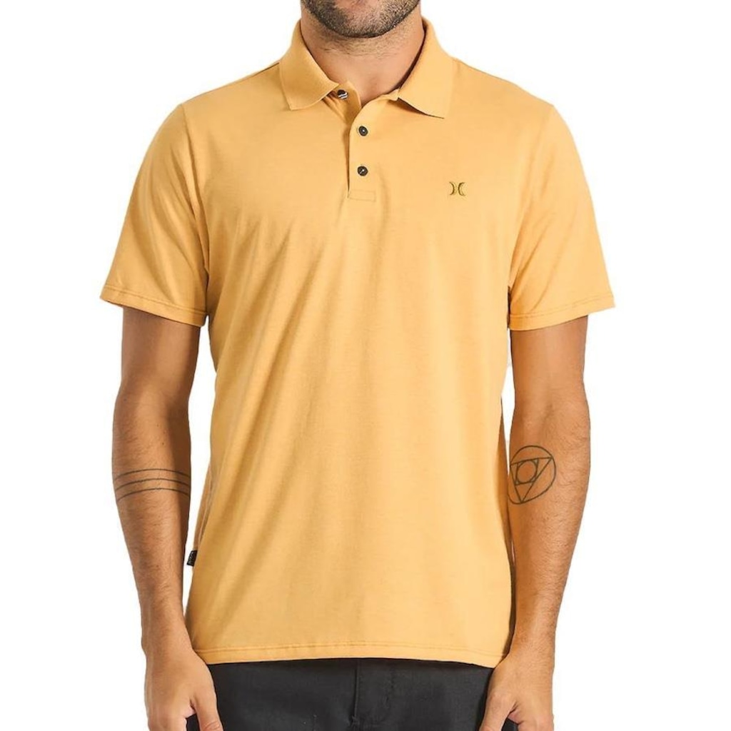 Camisa Polo Hurley Melange - Masculina