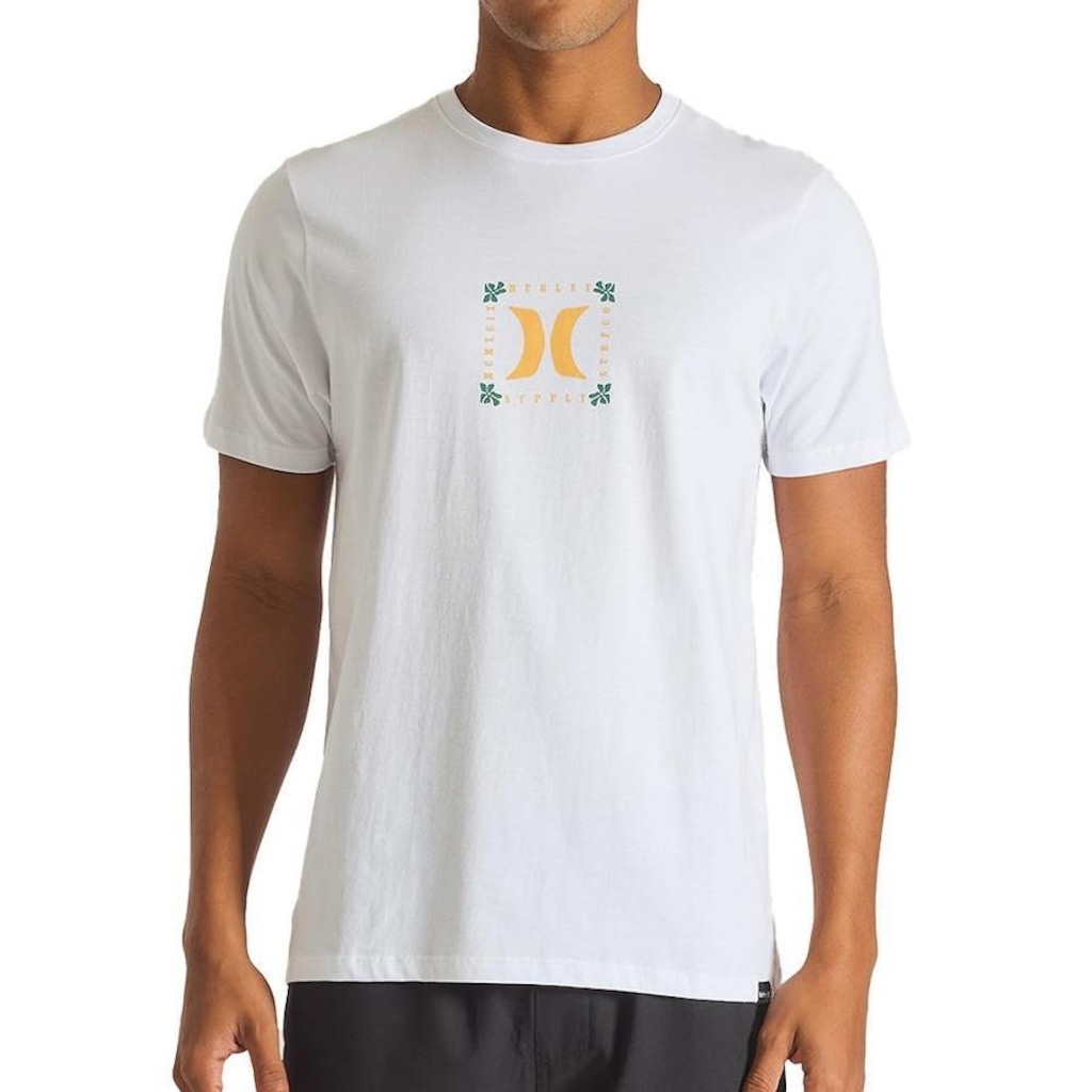 Camiseta Hurley Natural Masculina
