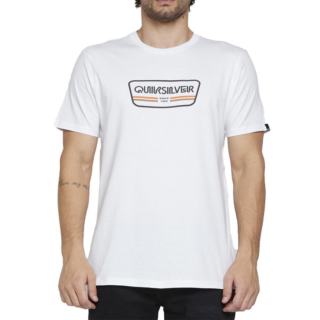 Camiseta Quiksilver Range Life Front Masculina