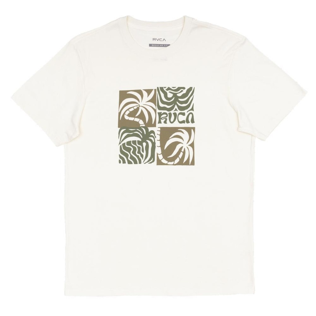 Imagem 3 do produto Camiseta Rvca Fronds Sm25 Masculina Off White