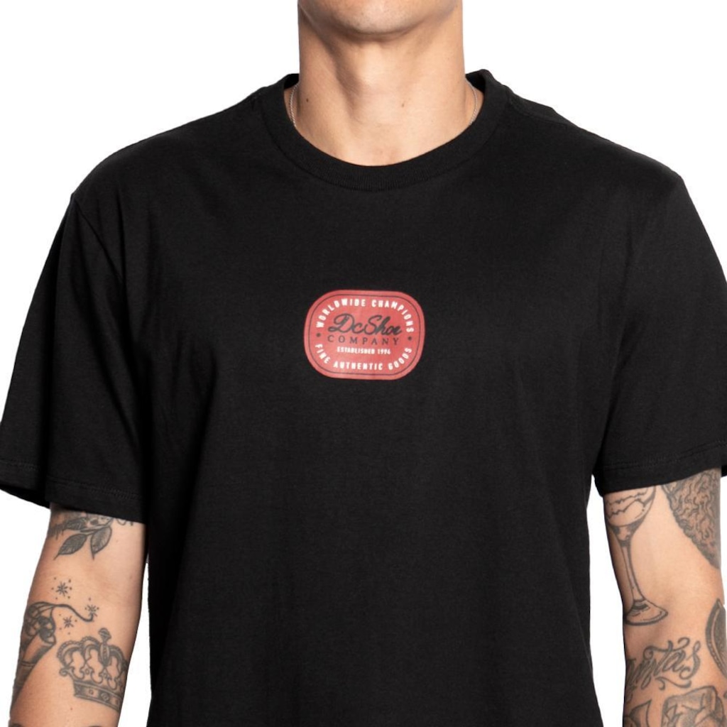 Imagem 3 do produto Camiseta Dc Shoes Label It - Masculina