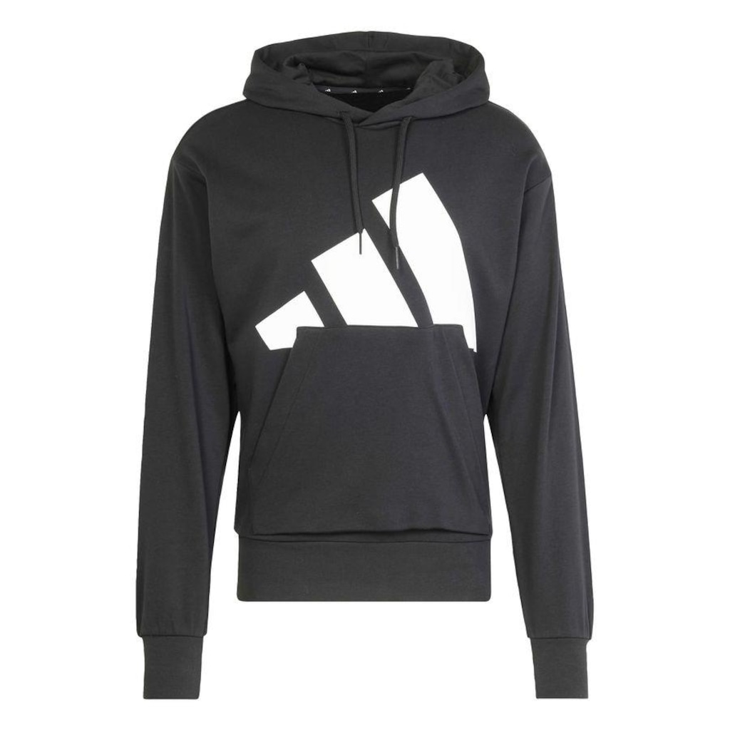 Blusão de Moletinho Capuz adidas Essentials Big Logo - Masculino