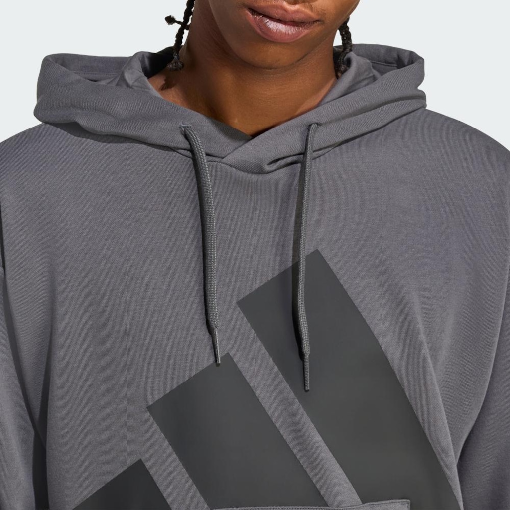 Imagem 5 do produto Blusão de Moletinho Capuz adidas Essentials Big Logo - Masculino